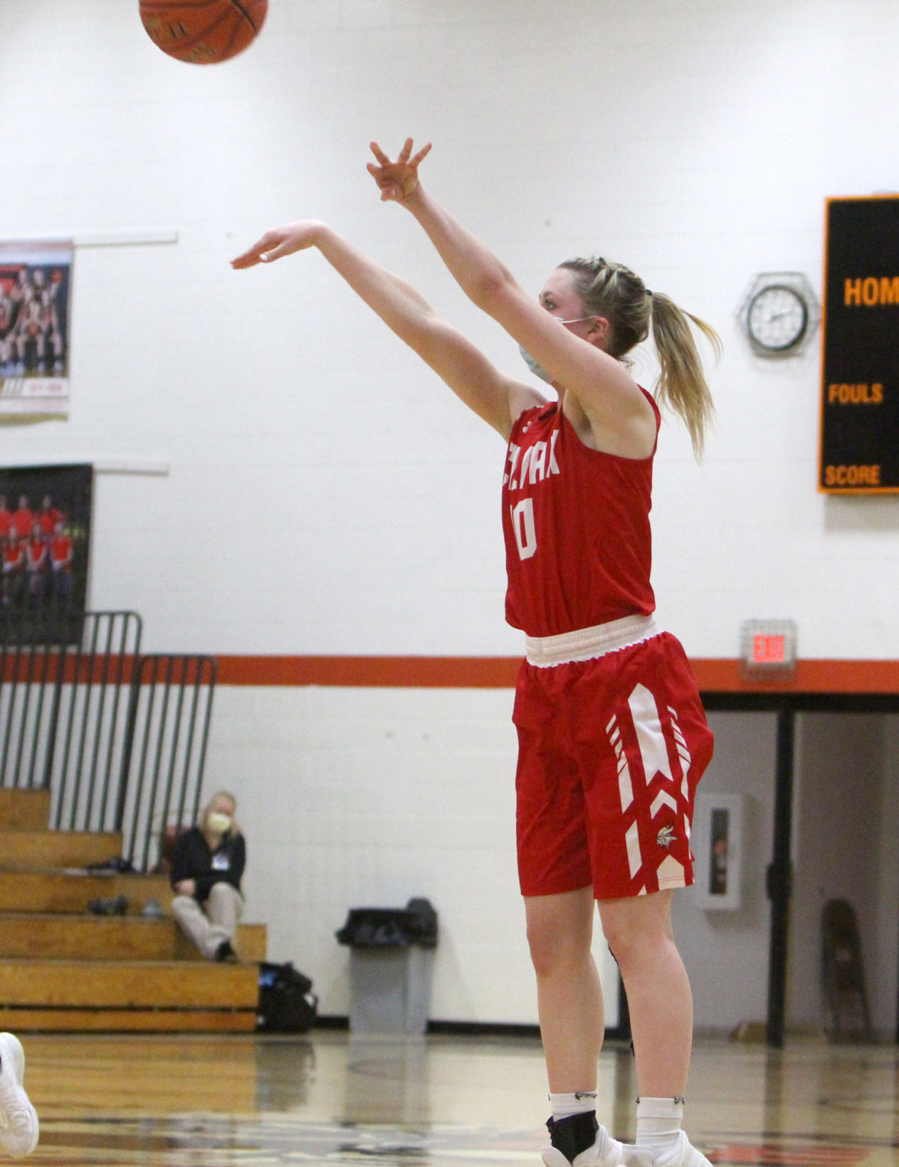 Colfax at Elk Mound girls basketball 1-25-21